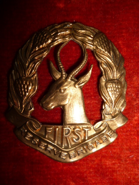 1st Reserve Brigade Cap Badge  